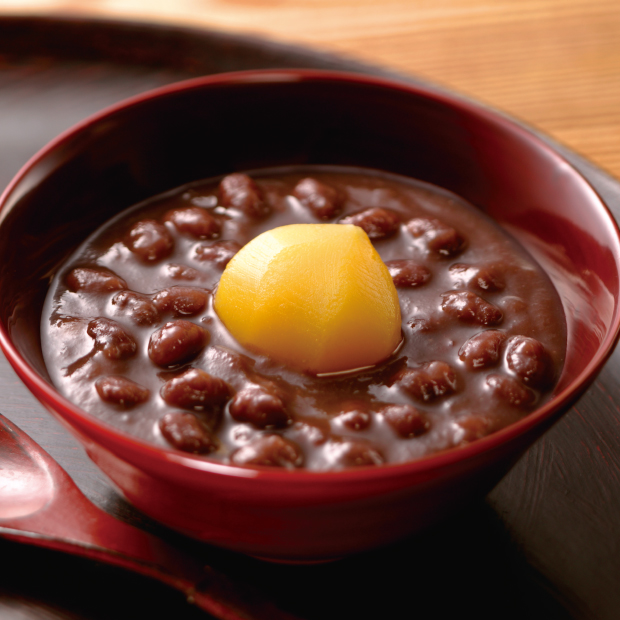 栗小豆ぜんざい