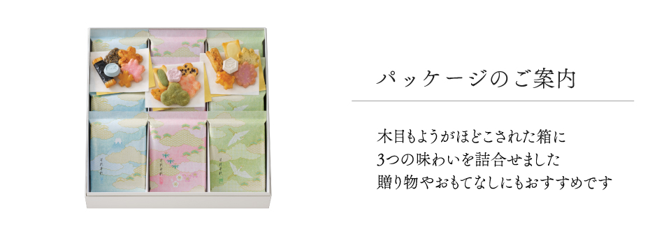 パッケージのご案内